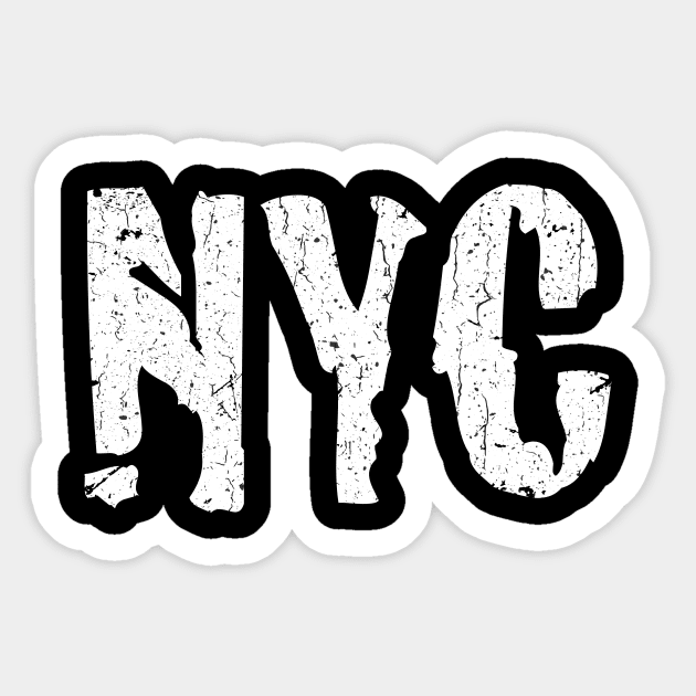 NYC Sticker by TheAllGoodCompany